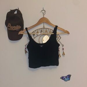 Urban outfitters front cross tank top